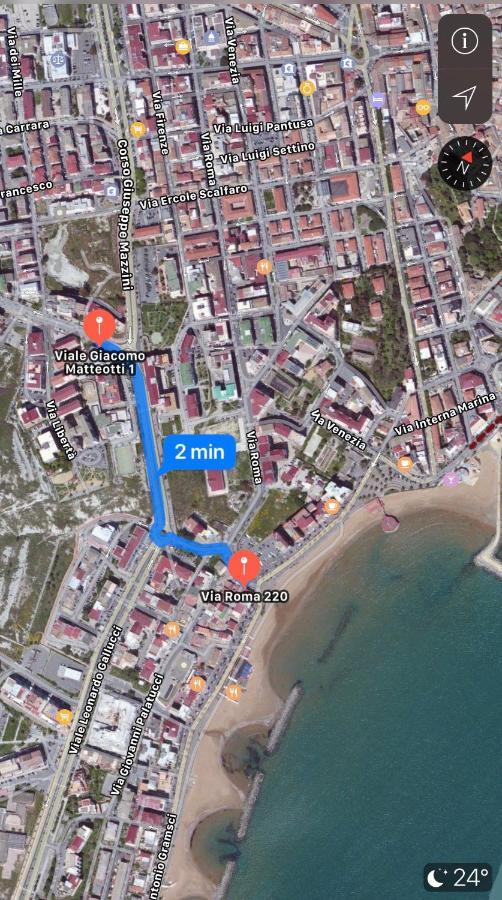 B&B Martina Crotone Buitenkant foto